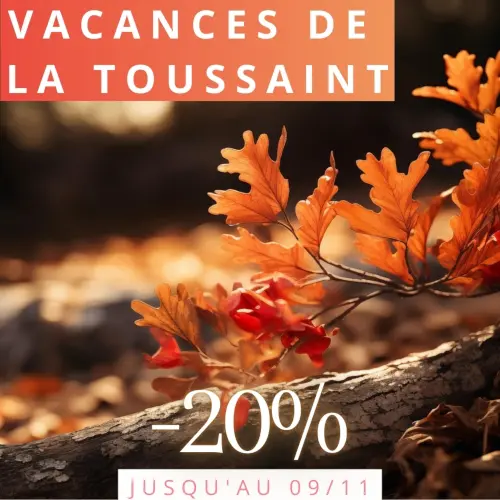 Promotion pour les vacances de la Toussaint
