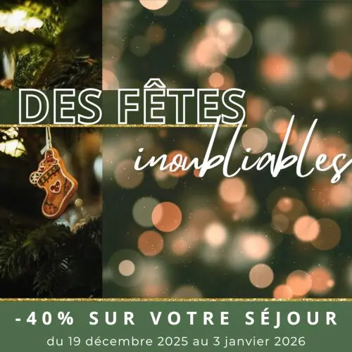 Promotion Noël 2025 au Domaine de la Baie à Audierne